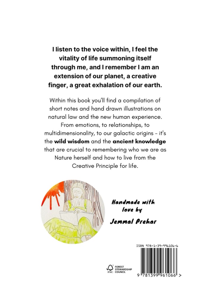 Creator Being — back cover