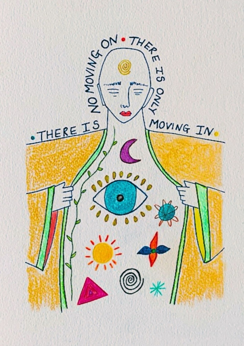 there is only moving in