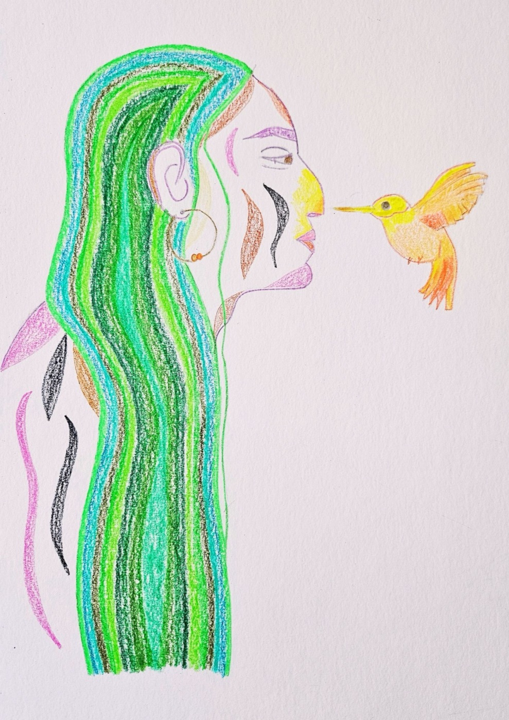 the kiss of the hummingbird